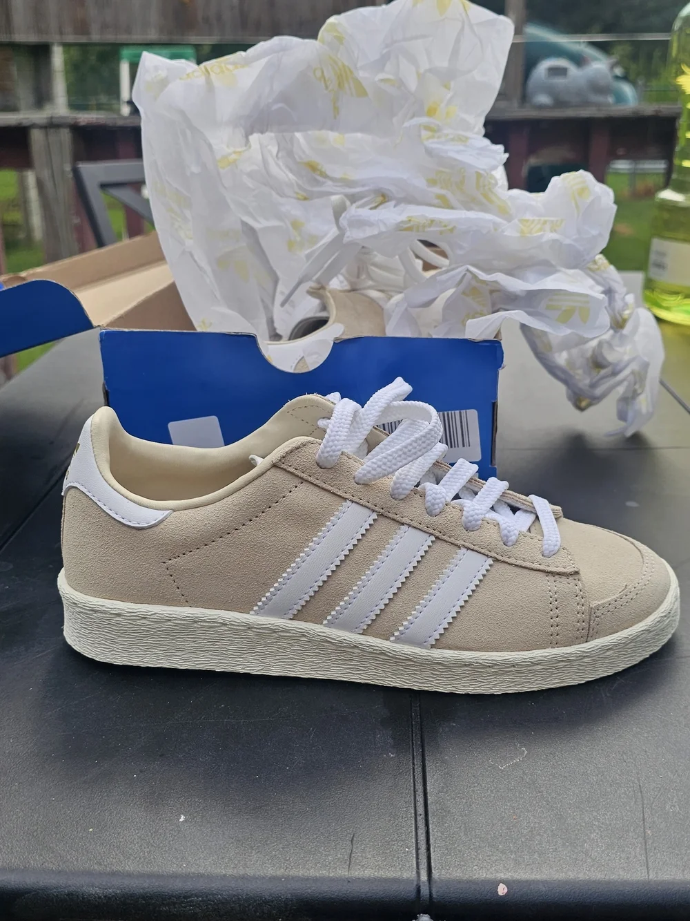 Adidas Jabbar Low Womens (Kareem Abdul-Jabbar signature   Beige Suede Sneakers